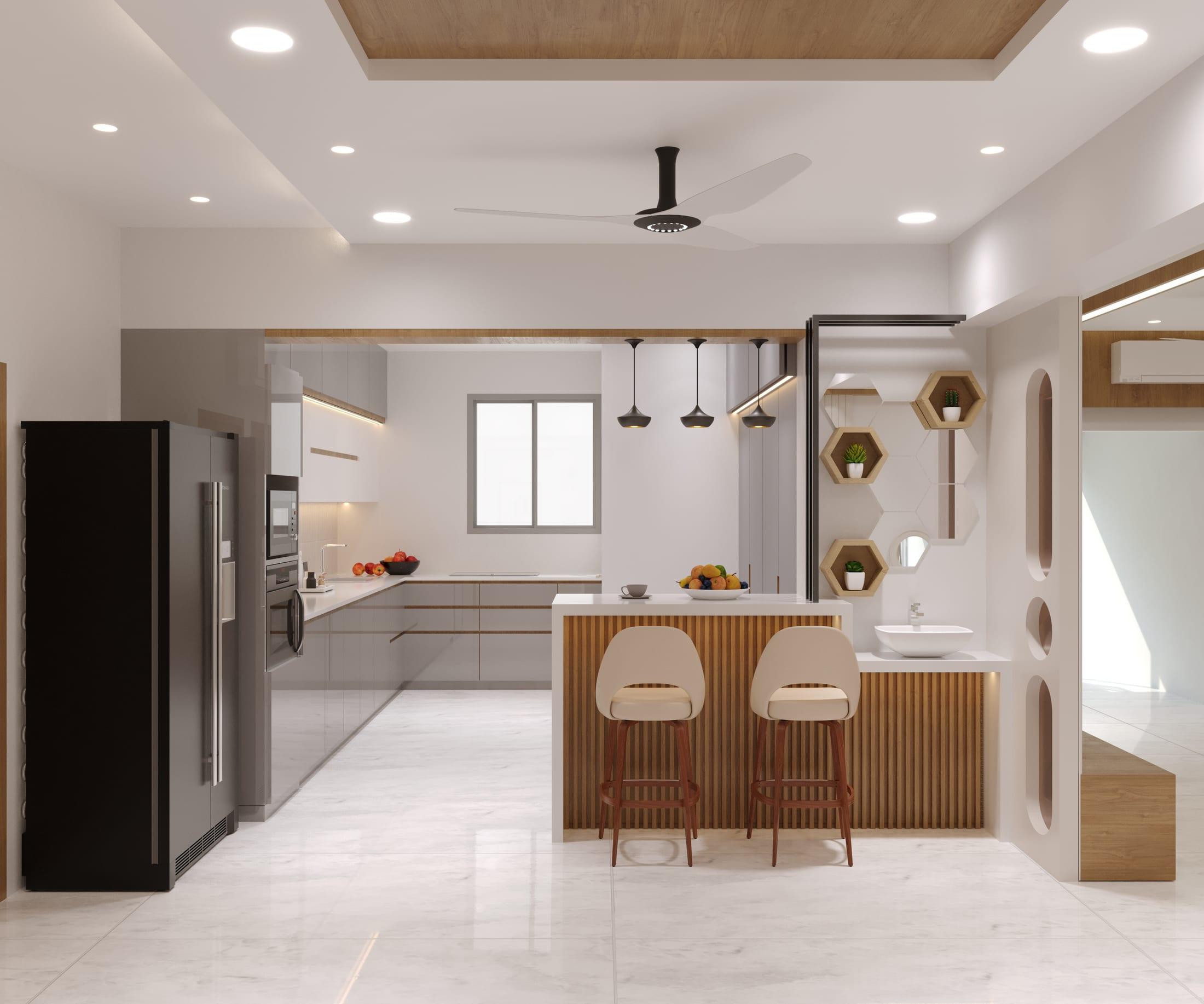 Kitchen — Breakfast Counter
