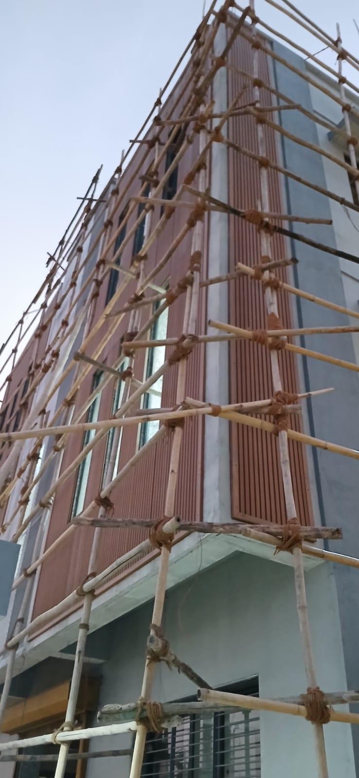 Facade Under Construction