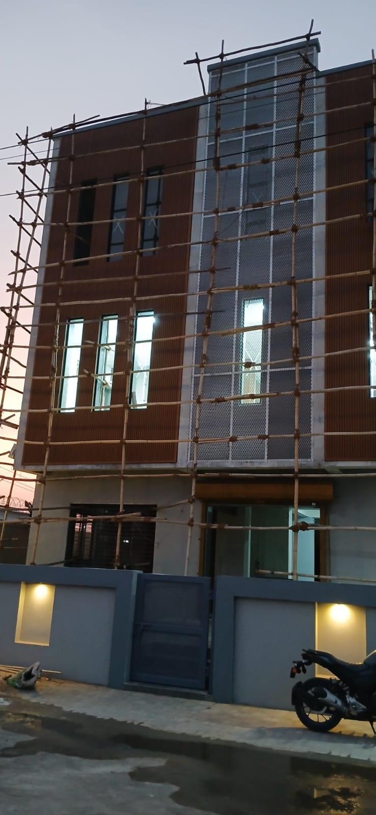 Terracotta Facade — Near Completion