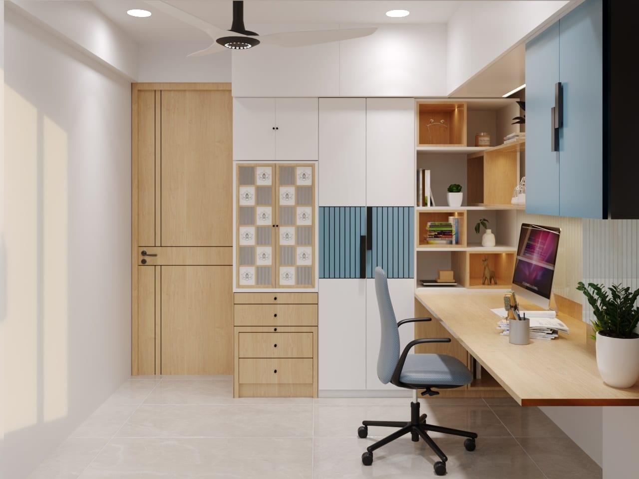 Study Room — Wardrobe & Desk