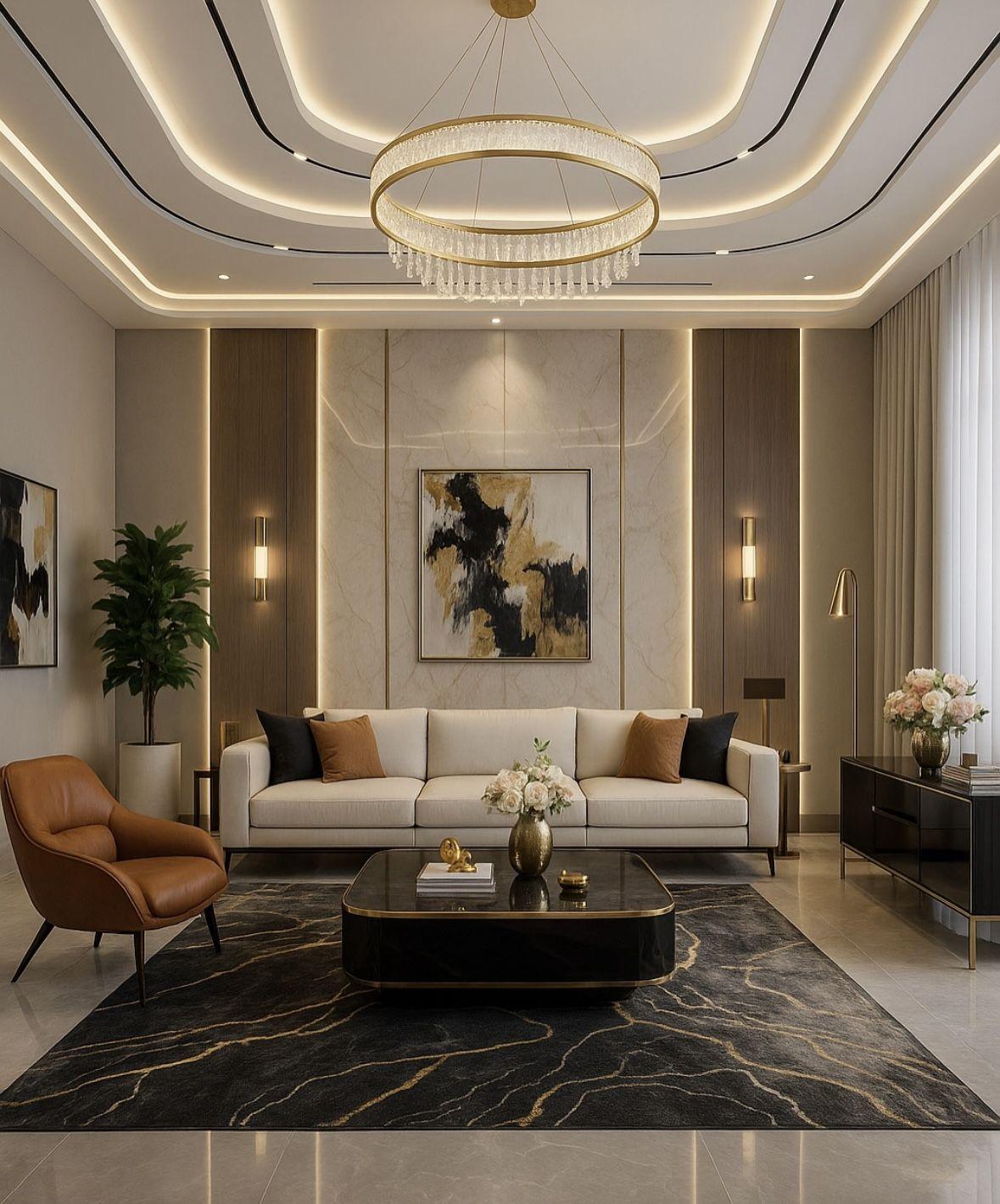 Living Room — Jigna Interiors, view 12