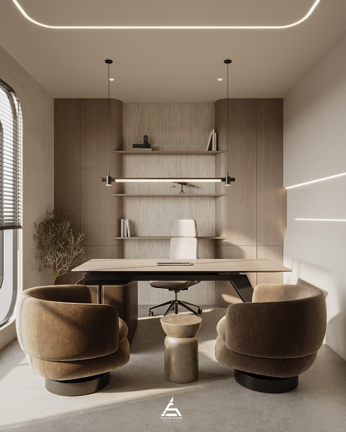 Office — Jigna Interiors, view 7