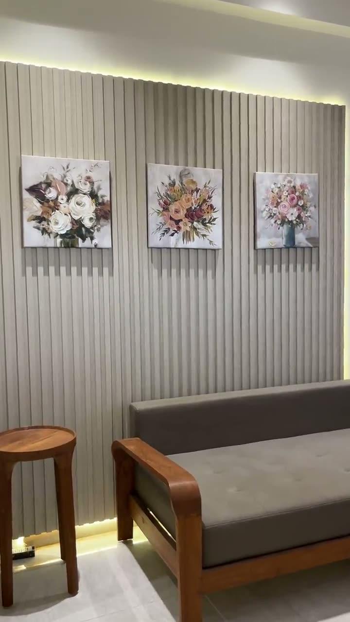 Family Lounge — Floral Gallery Wall