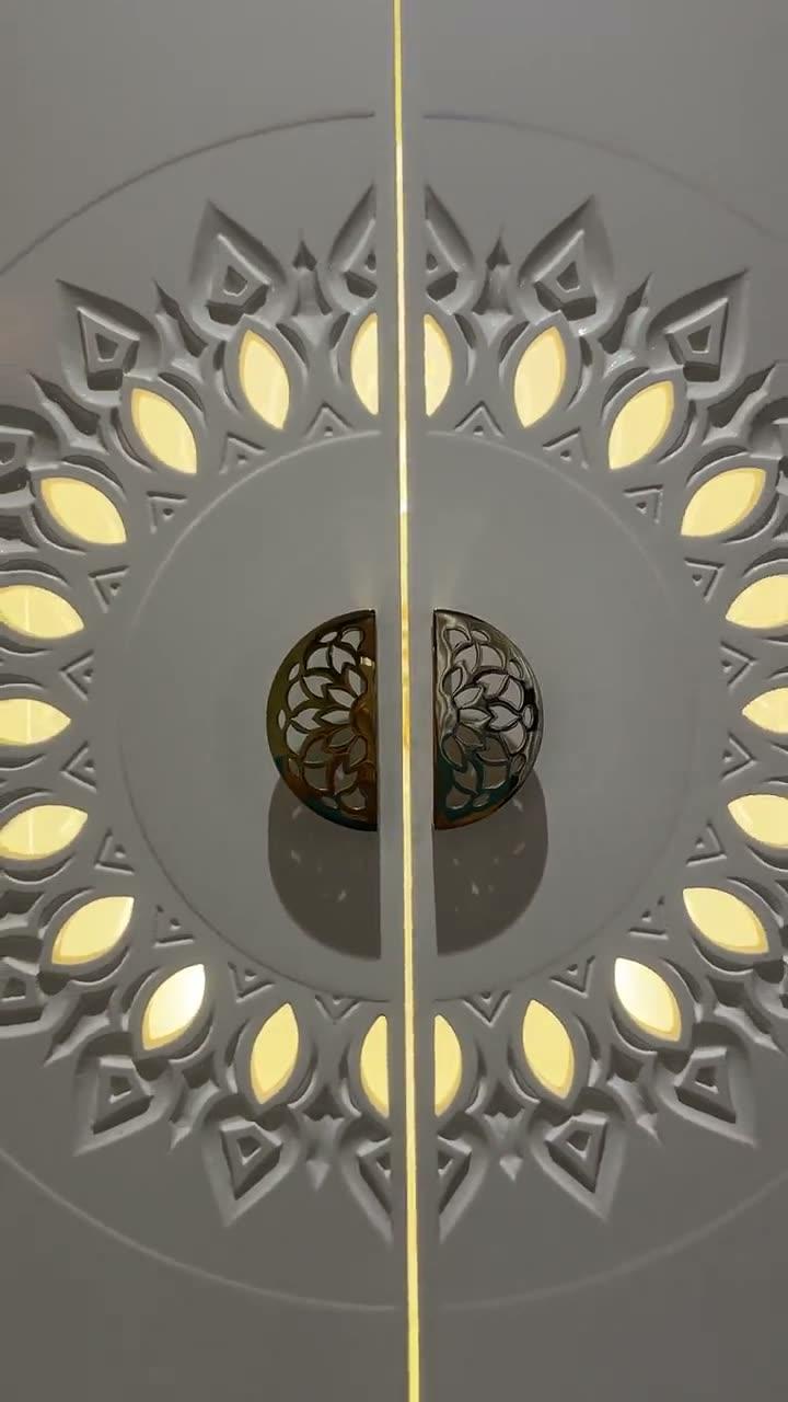 Pooja Unit — Handle Detail